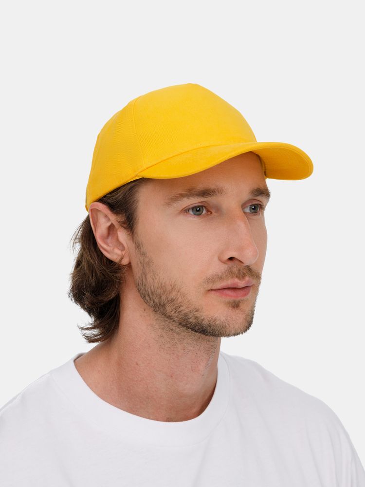 Бейсболка Long Beach, желтая / Миниатюра модельного (1000)
