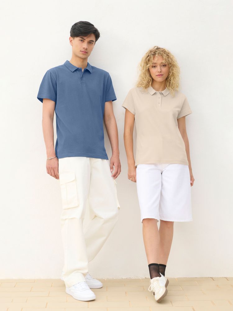 Рубашка поло женская Pulse Women, темно-зеленая / Миниатюра модельного (1000)