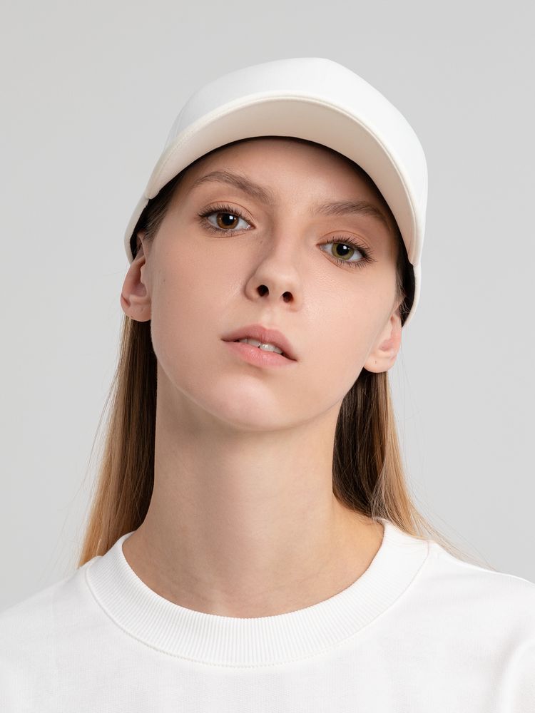 Бейсболка Kosmos, белая / Миниатюра модельного (1000)