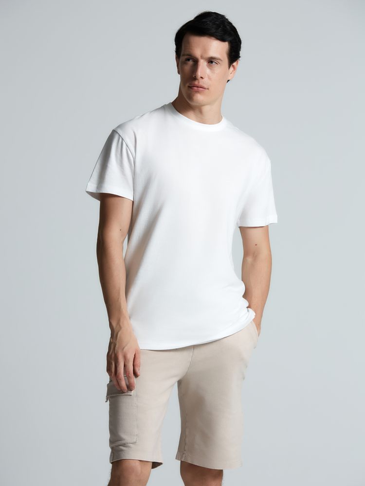 Футболка унисекс T-Bolka 140, белая (белоснежная) / Миниатюра модельного (1000)