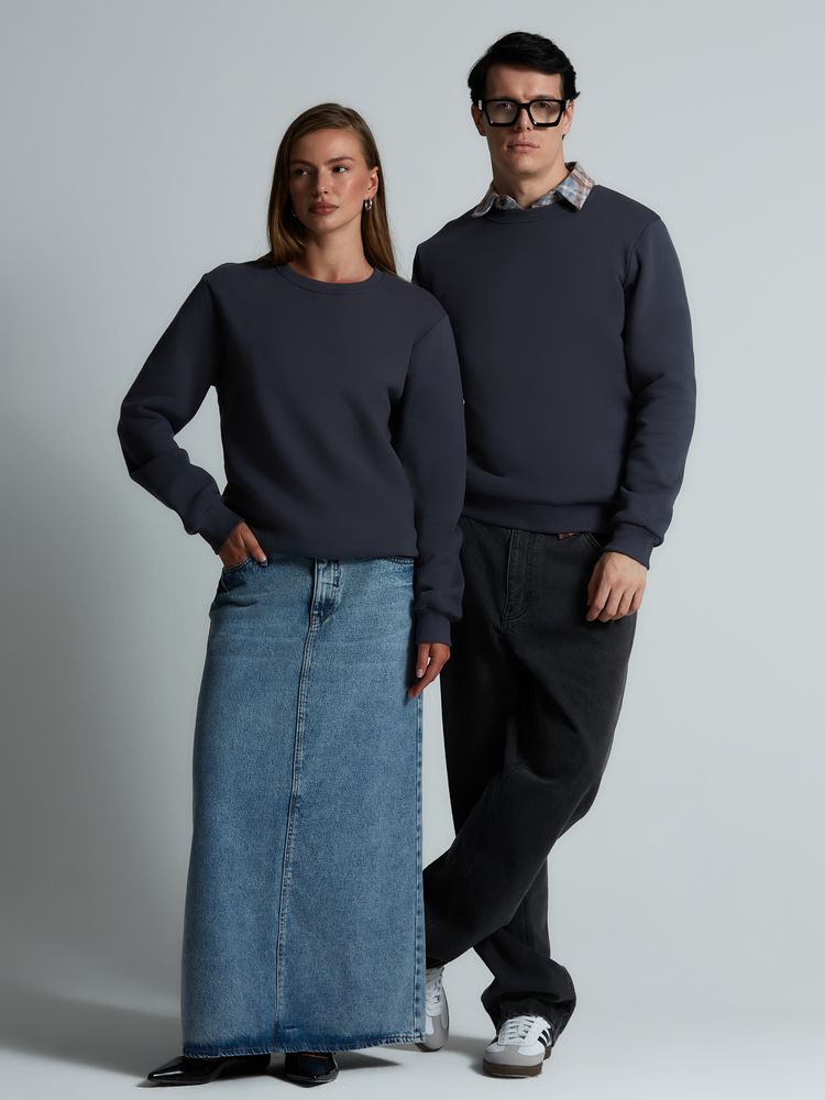 Свитшот Toima Heavy 2.0, темно-серый (графит) / Миниатюра модельного (1000)