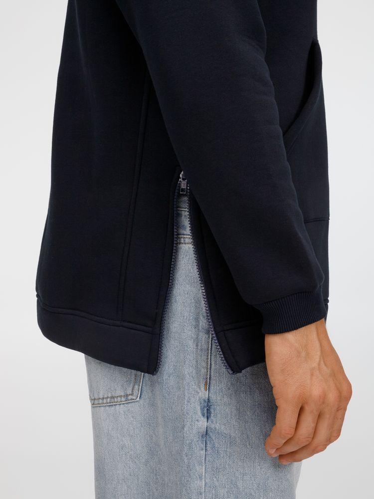 Худи унисекс оверсайз Easy Street, темно-синее / Миниатюра модельного (1000)