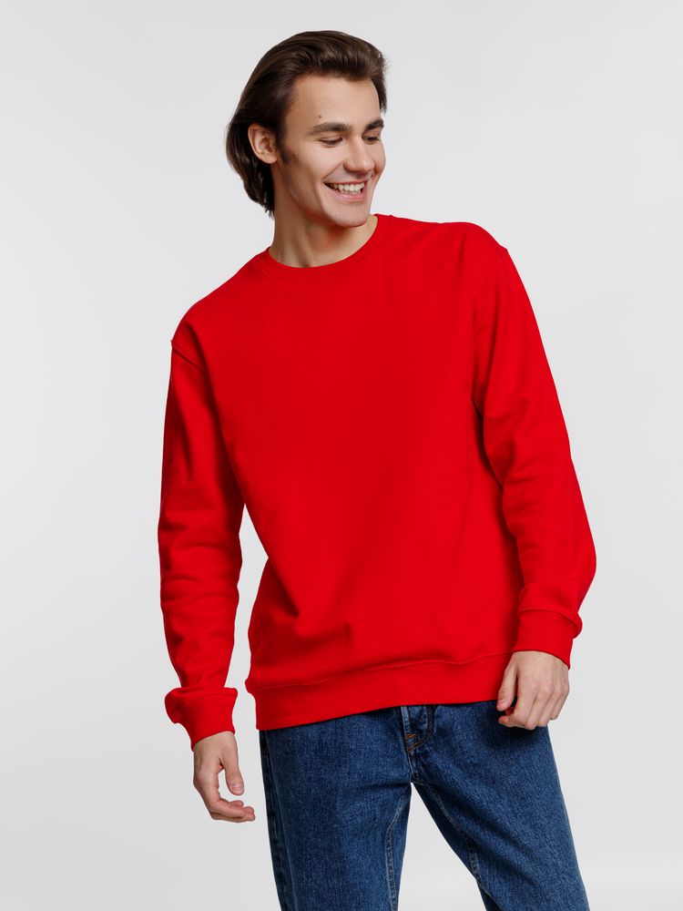 Свитшот унисекс Columbia, красный / Миниатюра модельного (1000)