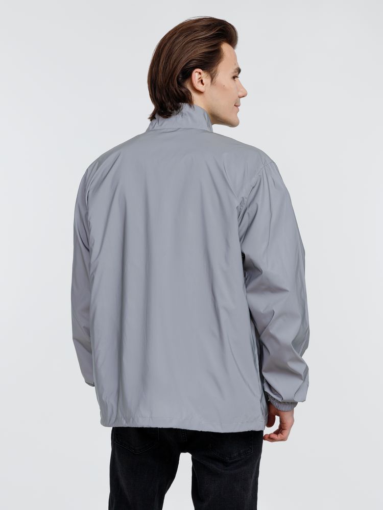 Ветровка Manifest 2.0 из светоотражающей ткани, серая / Миниатюра модельного (1000)