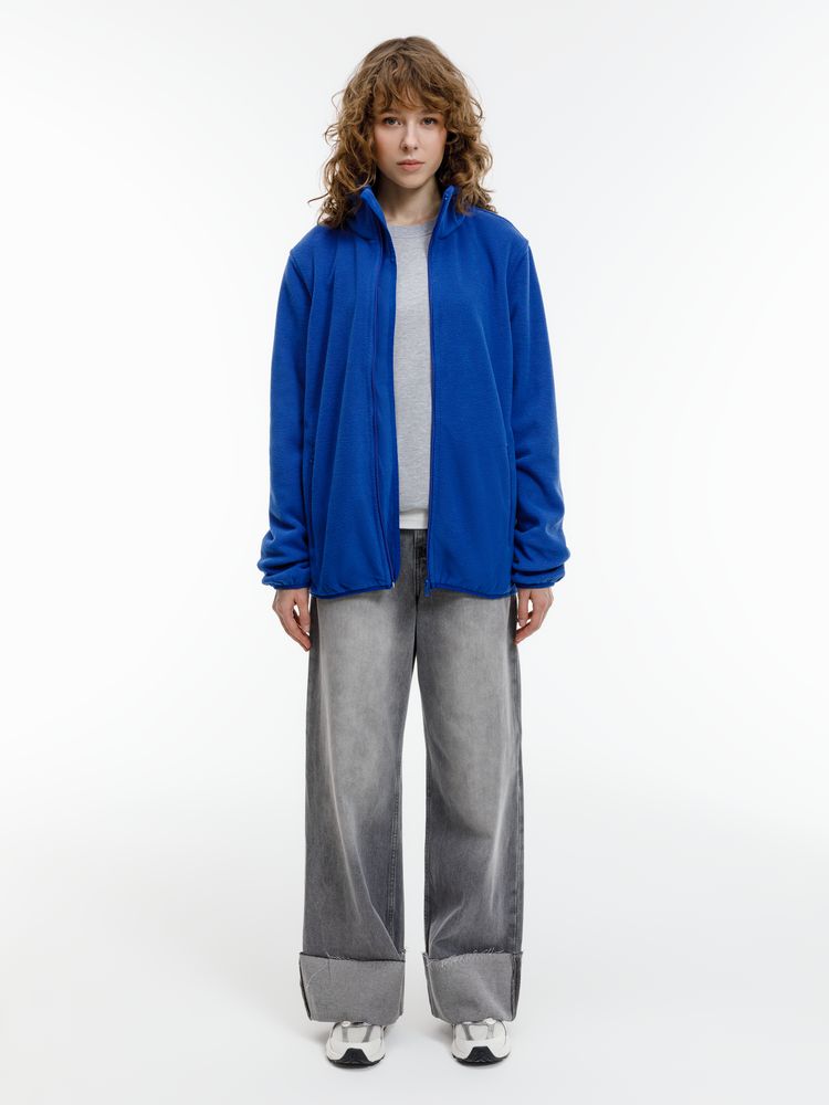 Куртка флисовая унисекс Nesse, синяя / Миниатюра модельного (1000)