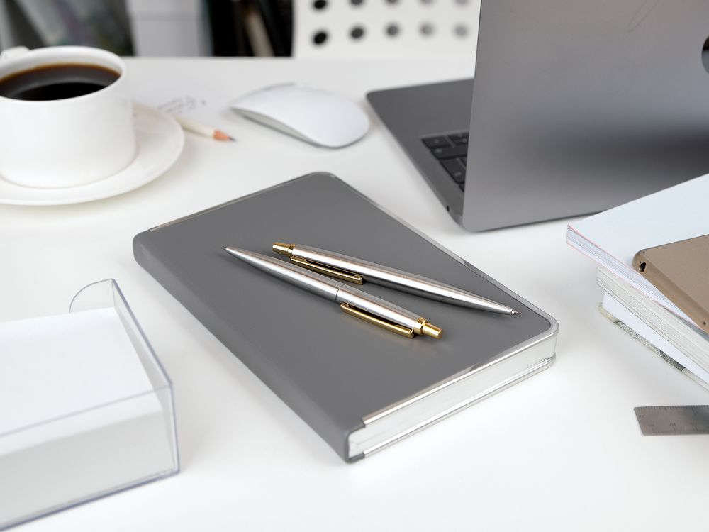 Карандаш механический Poetica, золотистый / Миниатюра имиджевого (1000)