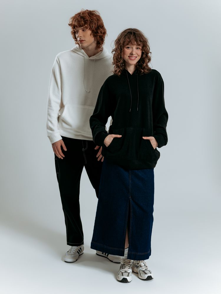 Худи унисекс Prima Vista, черное / Миниатюра модельного (1000)