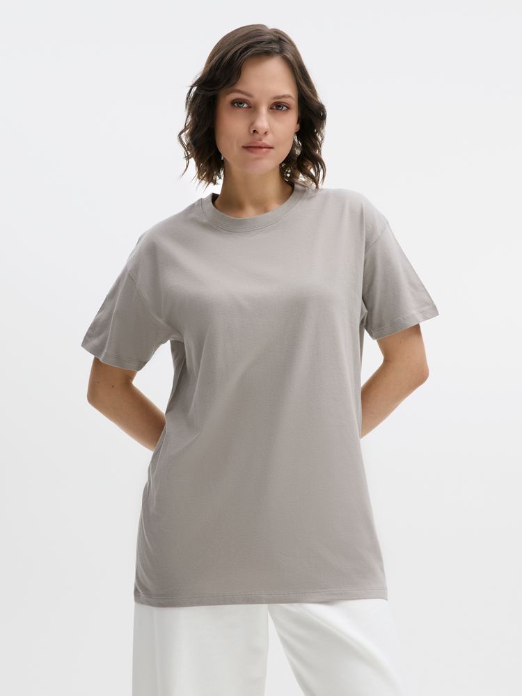 Футболка унисекс Regent 150, светло-серая / Миниатюра модельного (1000)