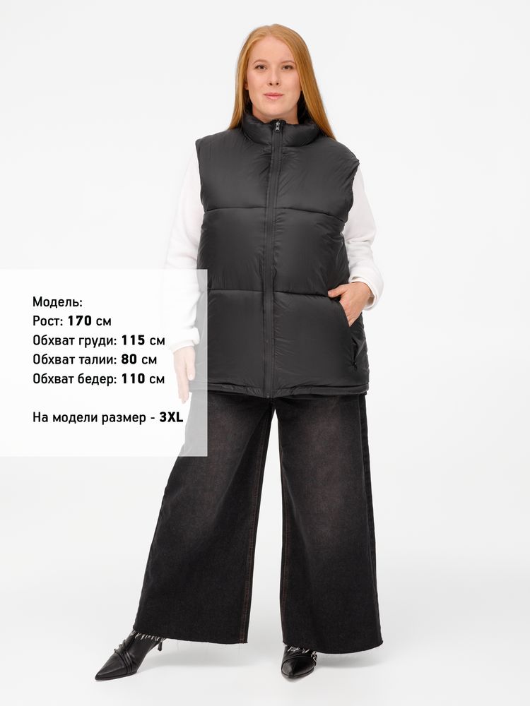 Жилет двусторонний V2, черный / Миниатюра модельного (1000)