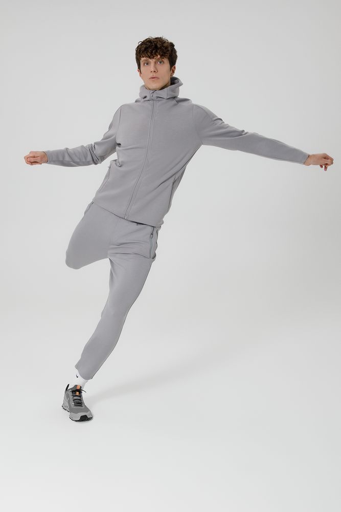 Куртка с капюшоном унисекс Begi, серая / Миниатюра имиджевого (1000)