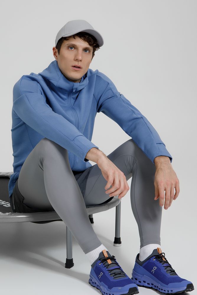 Куртка с капюшоном унисекс Begi, синяя / Миниатюра модельного (1000)