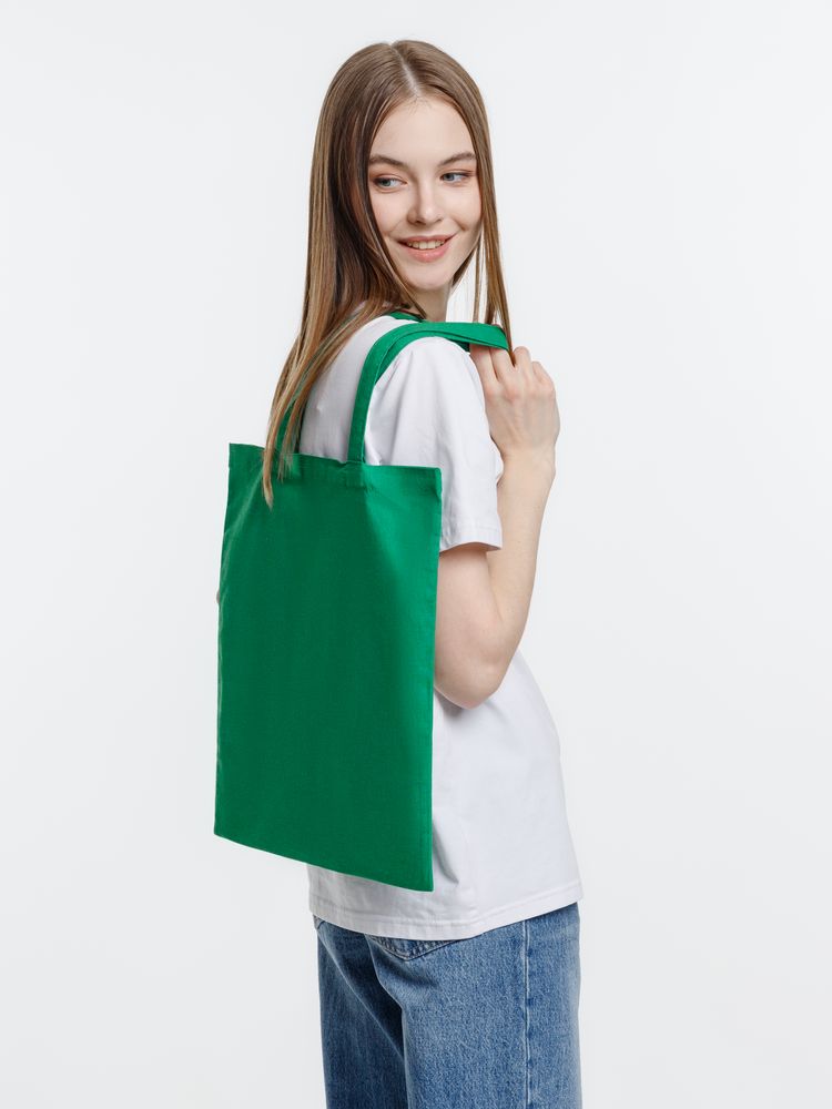 Холщовая сумка Neat 140, зеленая / Миниатюра модельного (1000)