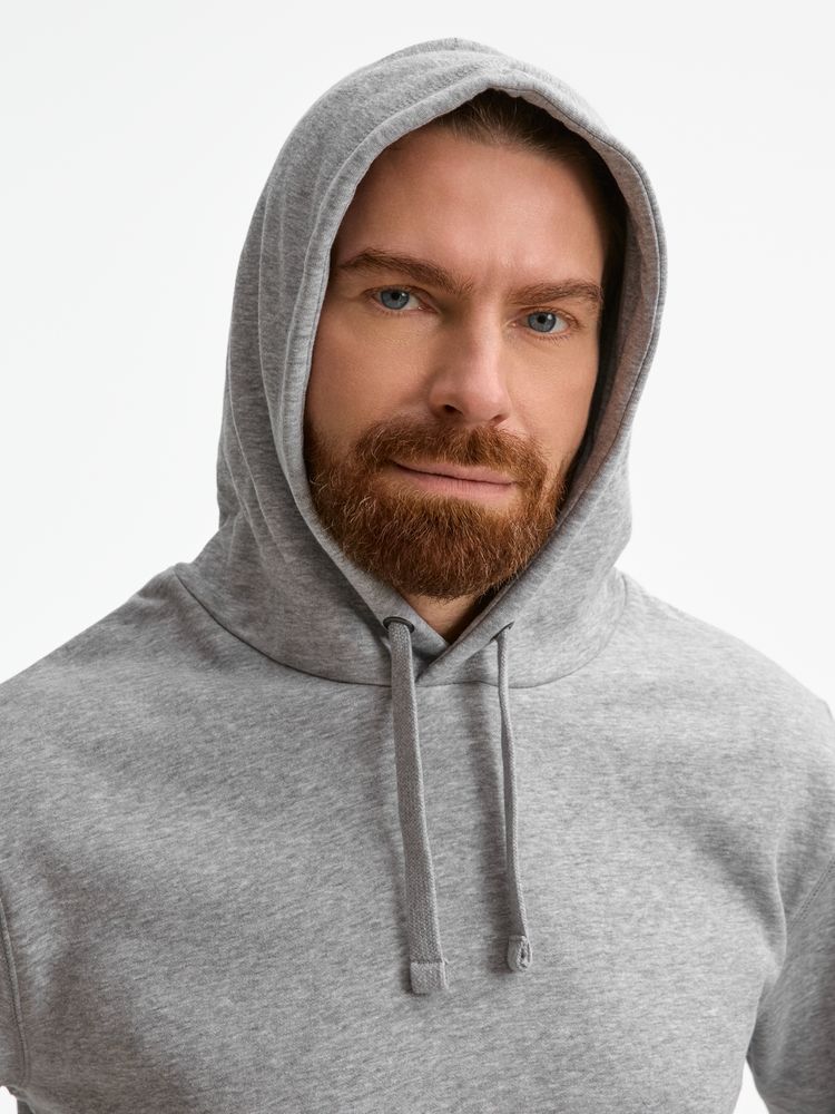 Толстовка унисекс Spencer, серый меланж / Миниатюра модельного (1000)