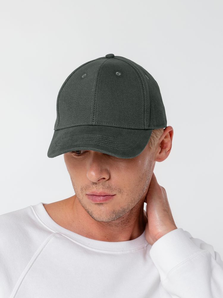 Бейсболка Hillside, серая / Миниатюра модельного (1000)