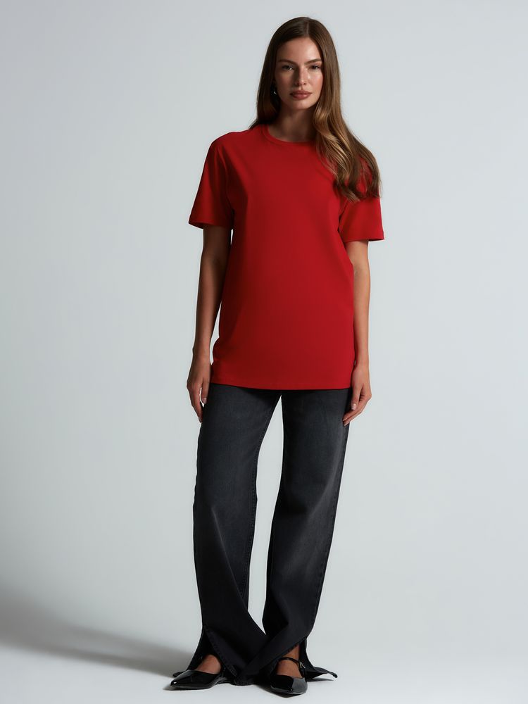 Футболка унисекс Streetwise, красная / Миниатюра модельного (1000)