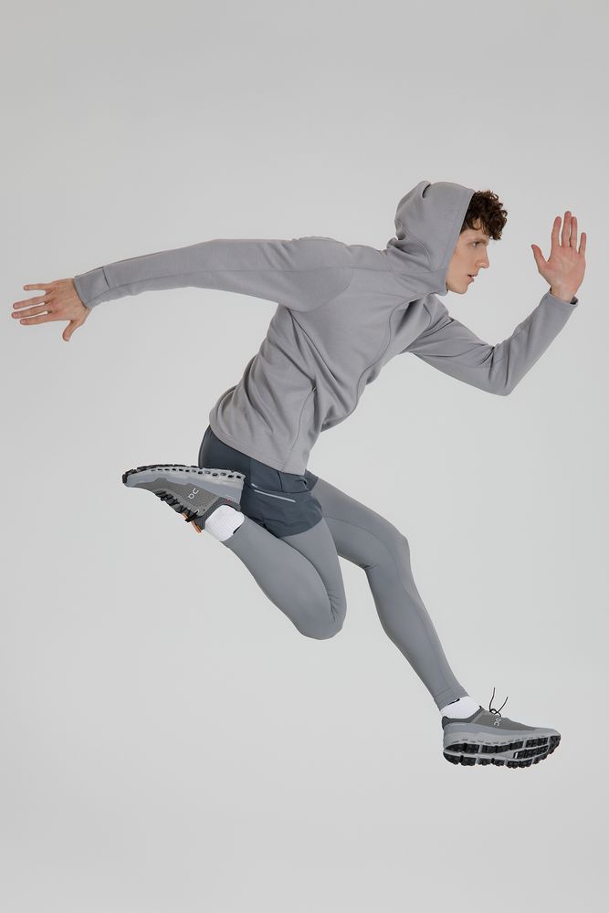 Куртка с капюшоном унисекс Begi, серая / Миниатюра имиджевого (1000)