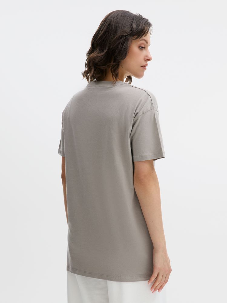 Футболка унисекс Regent 150, светло-серая / Миниатюра модельного (1000)