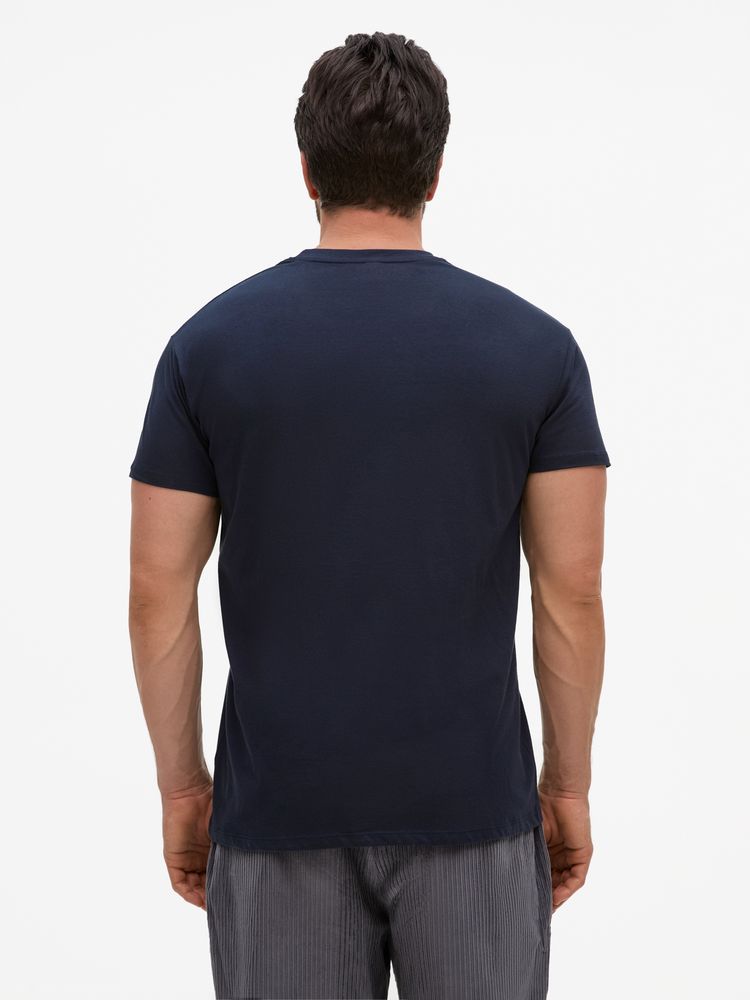 Футболка унисекс Regent 150, темно-синяя (navy) / Миниатюра модельного (1000)