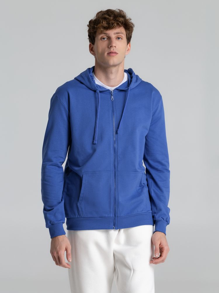 Толстовка на молнии с капюшоном Siverga 2.0, ярко-синяя / Миниатюра модельного (1000)