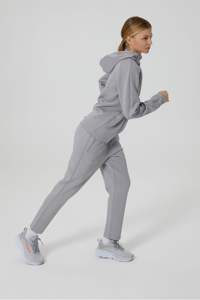 Куртка с капюшоном унисекс Begi, серая / Миниатюра модельного (1000)