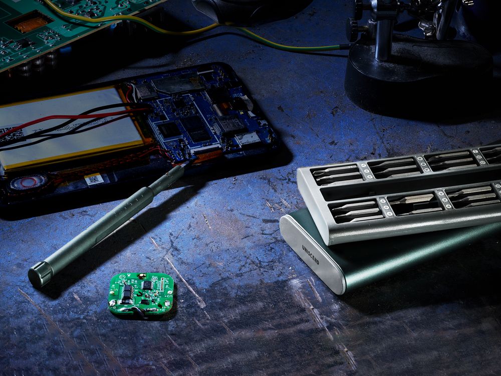 Набор отверток Vinto, серо-голубой / Миниатюра имиджевого (1000)