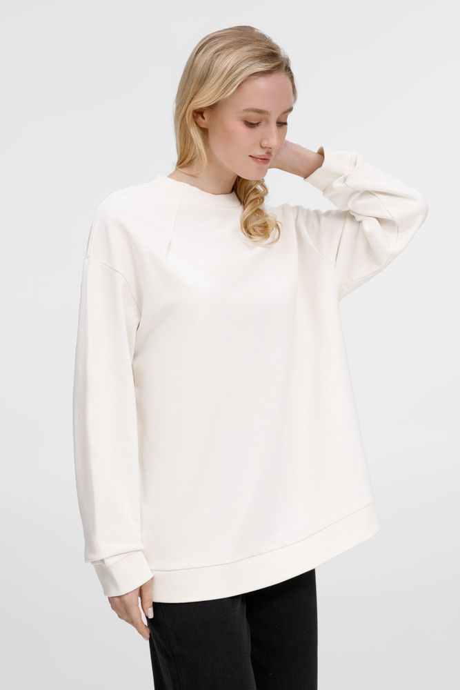 Свитшот унисекс Sinkopa, молочно-белый / Миниатюра модельного (1000)