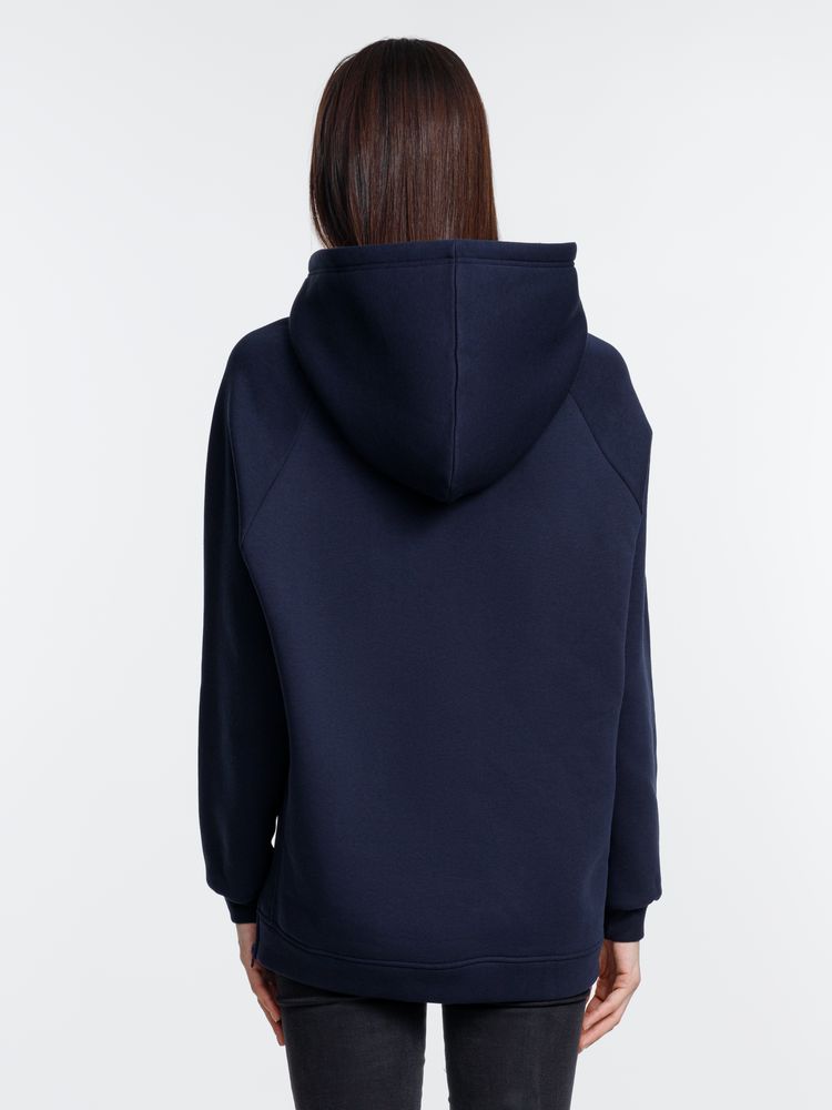 Худи унисекс оверсайз Easy Street, темно-синее / Миниатюра модельного (1000)