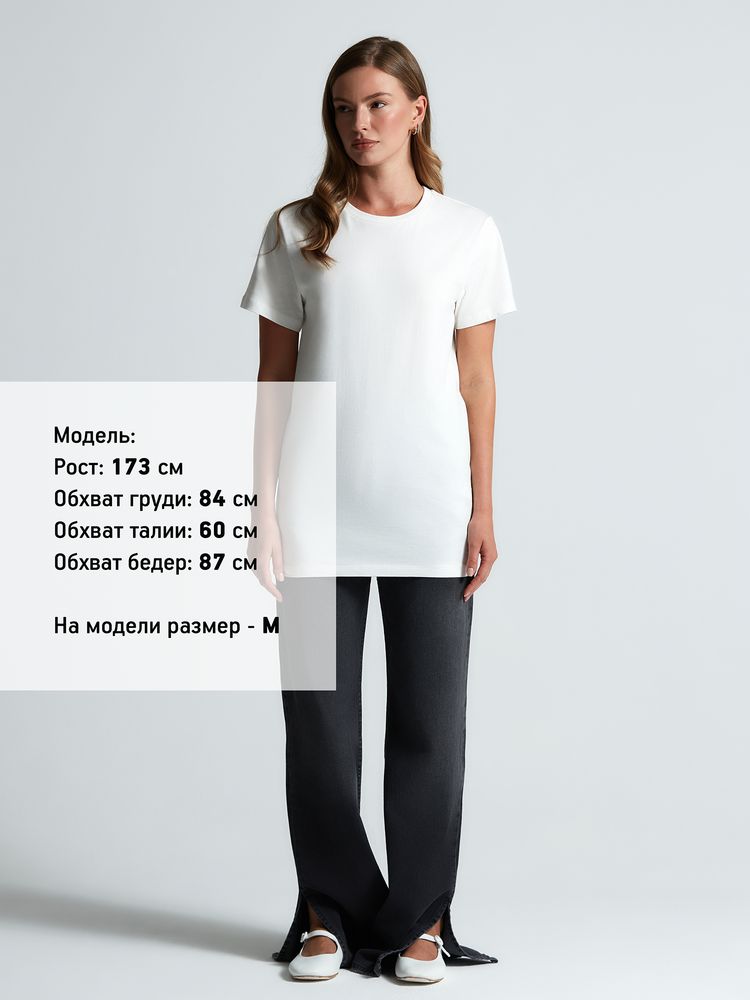 Футболка T-bolka 160 Original, белая (теплый оттенок) / Миниатюра модельного (1000)