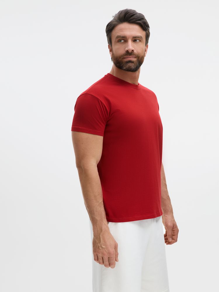 Футболка Imperial 190, вишнево-красная / Миниатюра модельного (1000)