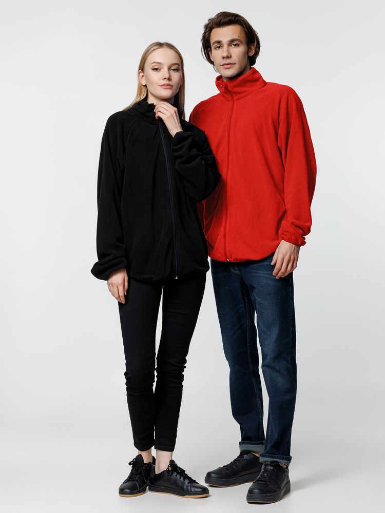 Куртка флисовая унисекс Fliska, красная / Миниатюра модельного (1000)