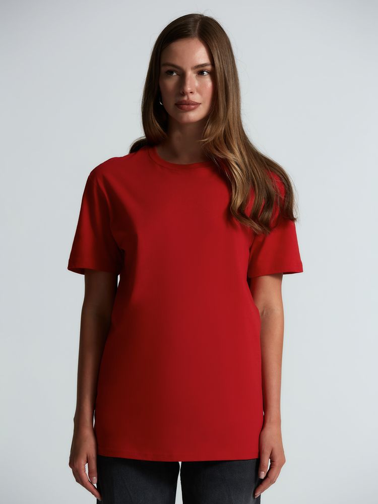 Футболка унисекс Streetwise, красная / Миниатюра модельного (1000)