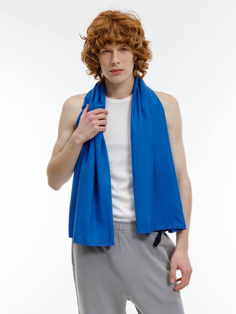 Полотенце спортивное Snaab, синее / Миниатюра модельного (1000)