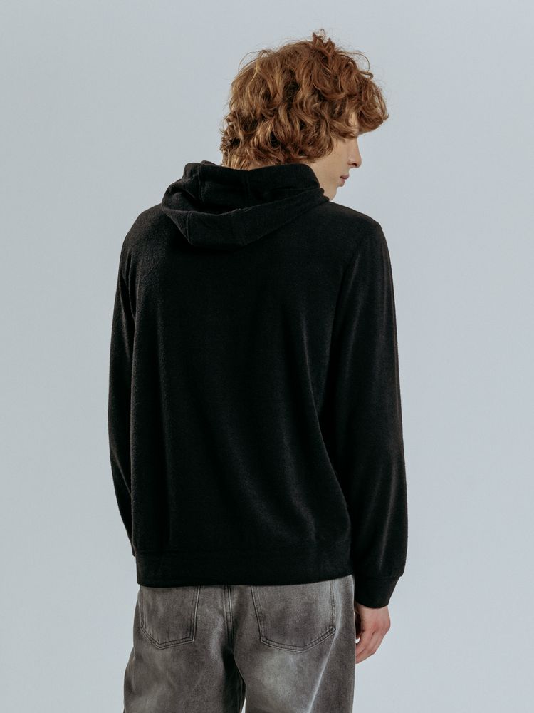 Худи унисекс Prima Vista, черное / Миниатюра модельного (1000)