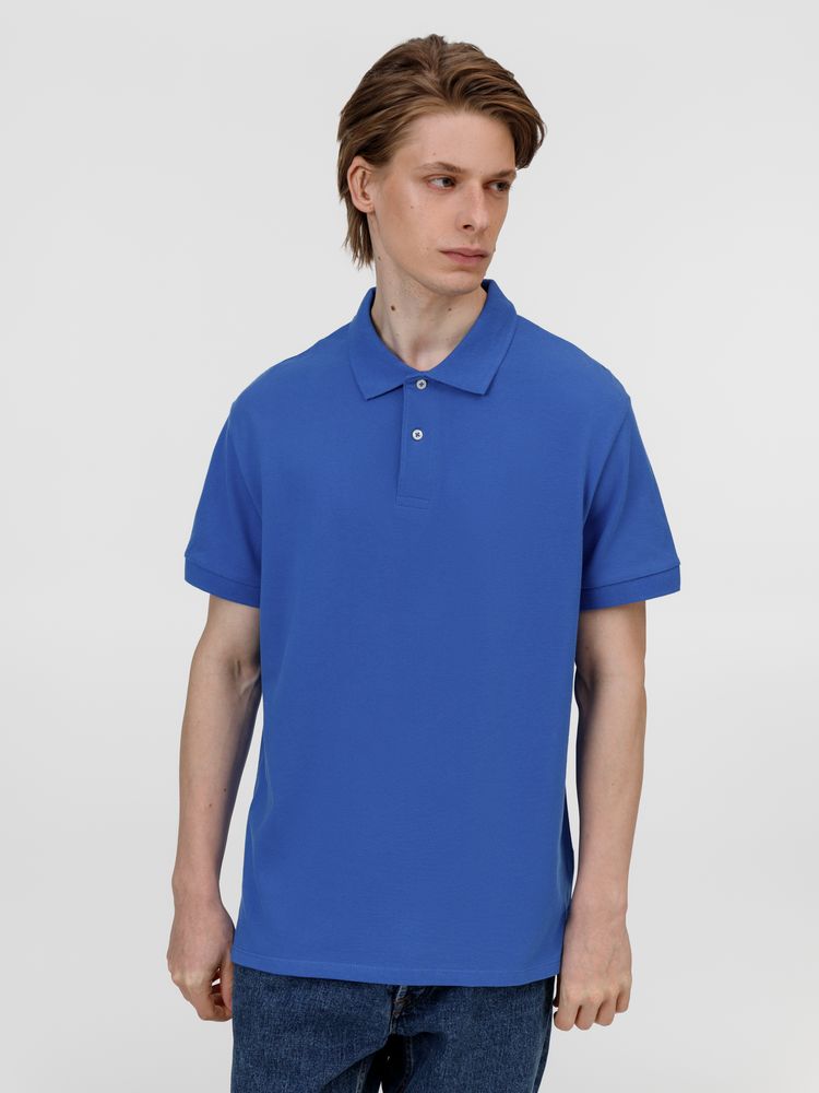 Рубашка поло унисекс Pacific, ярко-синяя (royal) / Миниатюра модельного (1000)