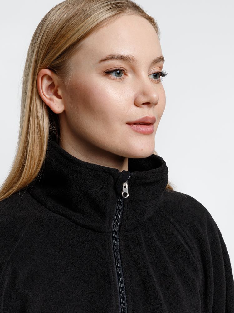 Куртка флисовая унисекс Fliska, черная / Миниатюра модельного (1000)