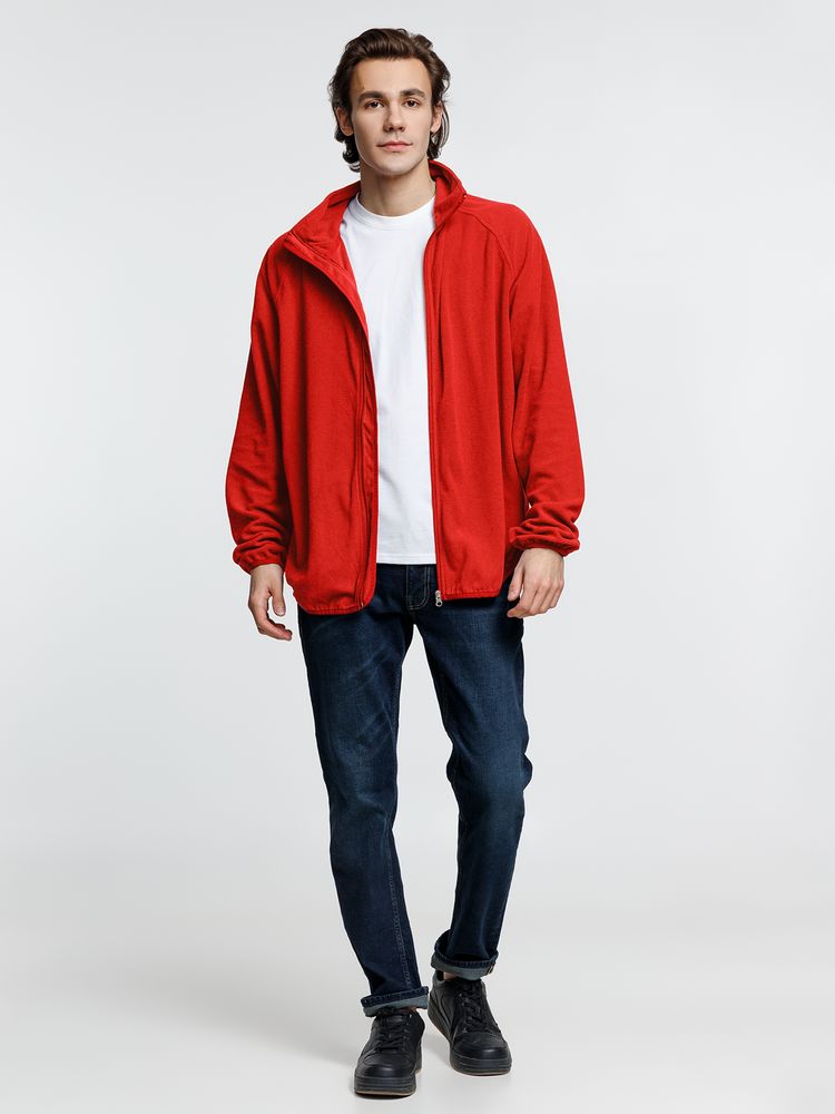 Куртка флисовая унисекс Fliska, красная / Миниатюра модельного (1000)