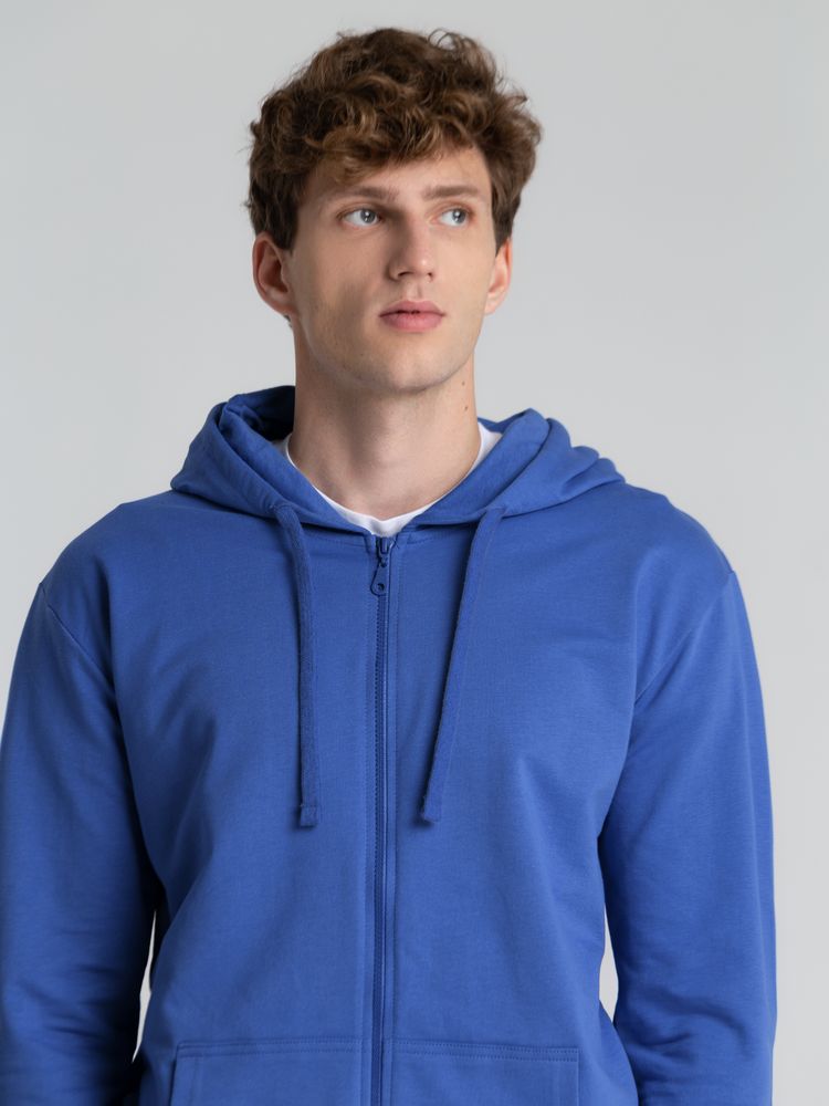Толстовка на молнии с капюшоном Siverga 2.0, ярко-синяя / Миниатюра модельного (1000)