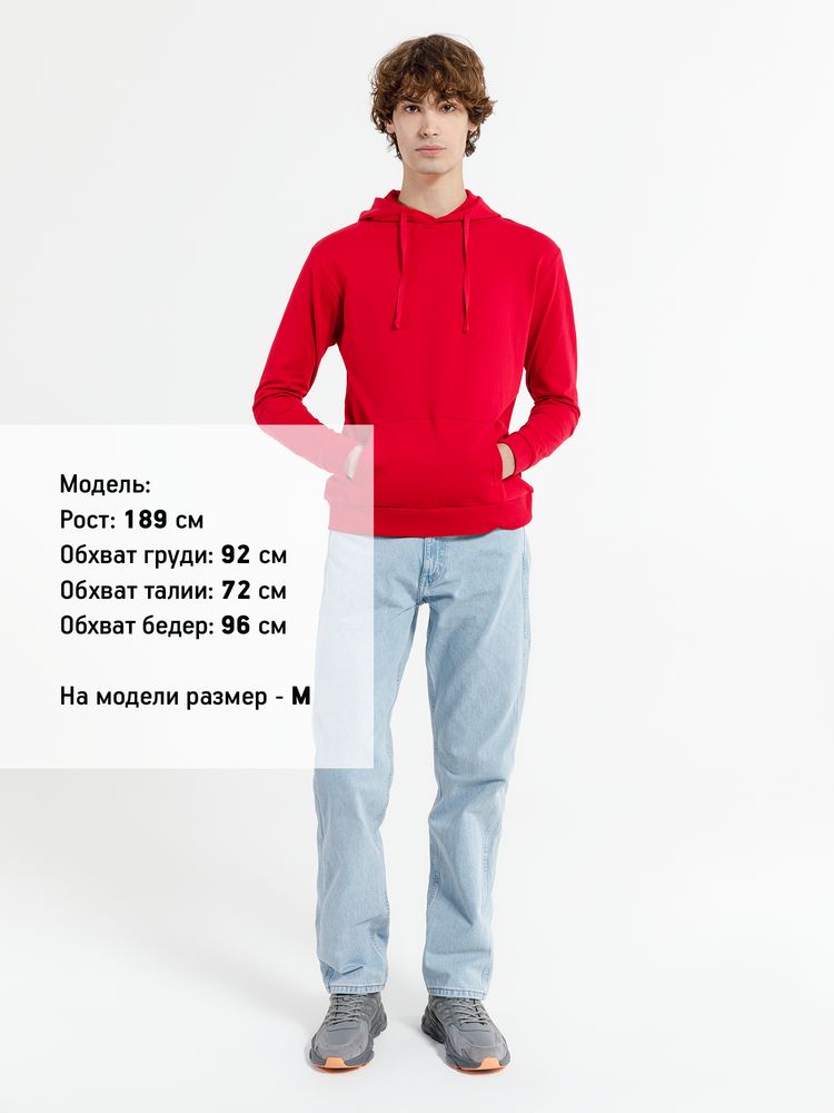 Худи унисекс Westray, красное / Миниатюра модельного (1000)