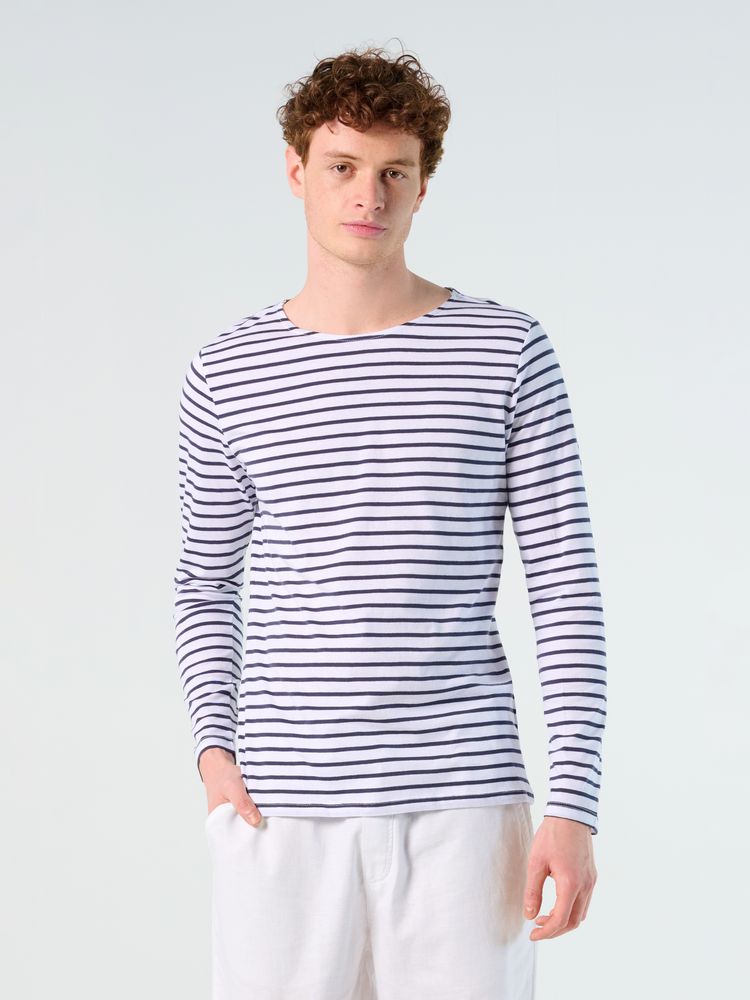 Футболка мужская Marine Men, белая с красным / Миниатюра имиджевого (1000)