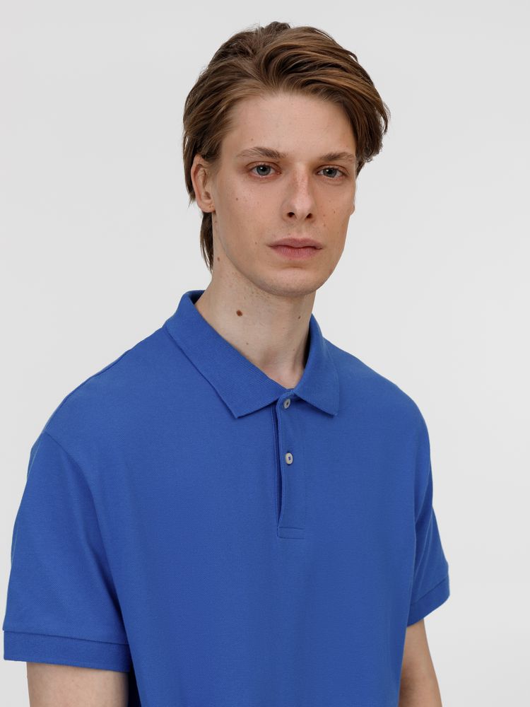 Рубашка поло унисекс Pacific, ярко-синяя (royal) / Миниатюра модельного (1000)