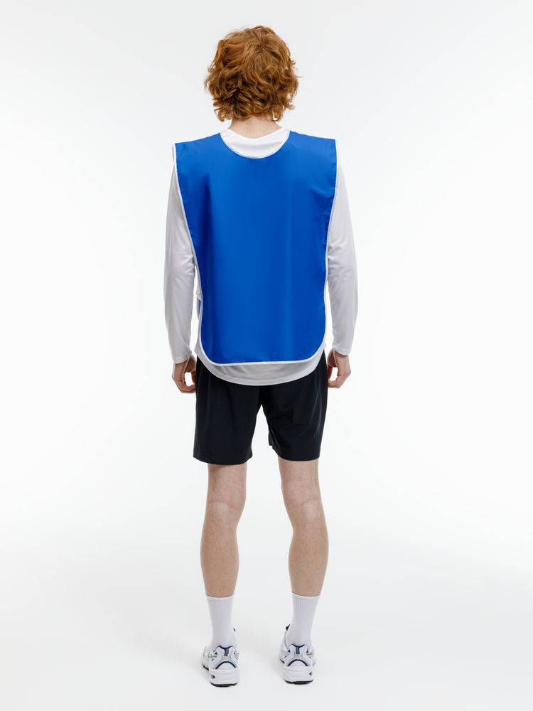 Манишка Member, синяя с белым, единый размер / Миниатюра модельного (1000)