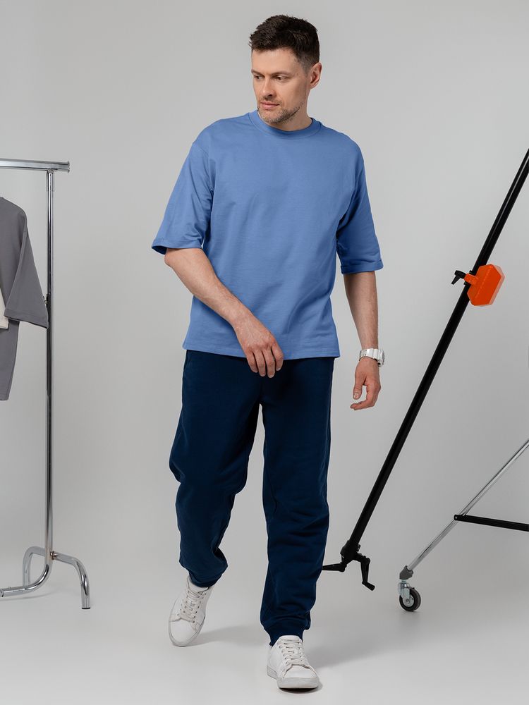 Футболка унисекс Kosmos 2.0, синяя / Миниатюра модельного (1000)