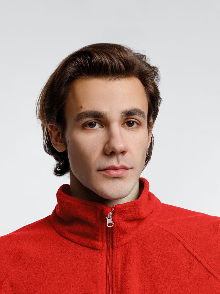 Куртка флисовая унисекс Fliska, красная / Миниатюра модельного (1000)