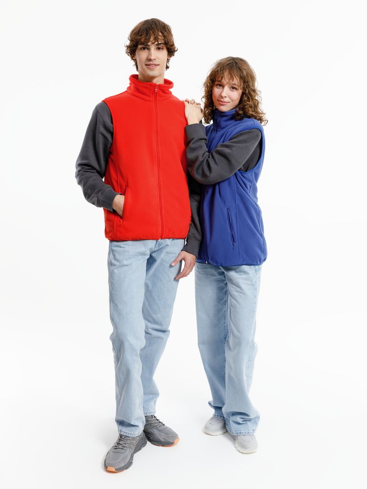 Жилет флисовый унисекс Nesse, синий / Миниатюра модельного (1000)