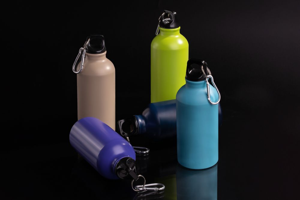 Бутылка для воды Funrun 400, фиолетовая / Миниатюра имиджевого (1000)