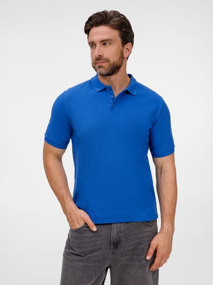 Рубашка поло унисекс Upswing, ярко-синяя / Миниатюра модельного (1000)