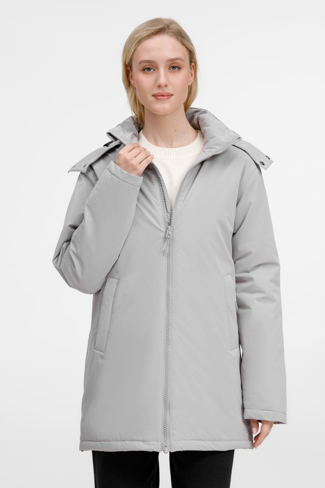 Куртка-парка унисекс Sfera, светло-серая / Миниатюра WWW (1000)