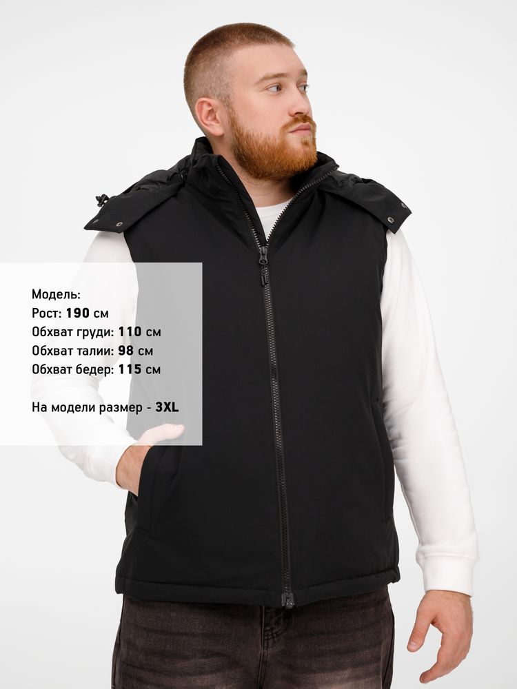 Жилет унисекс Sfera, светло-серый / Миниатюра модельного (1000)