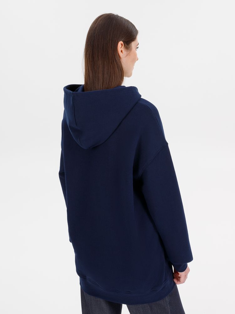 Худи оверсайз унисекс Outshine, темно-синее / Миниатюра модельного (1000)