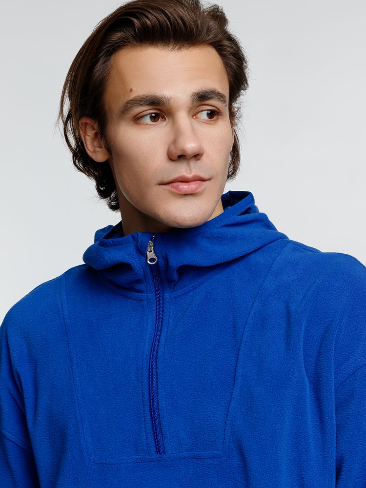 Анорак флисовый унисекс Fliska, ярко-синий / Миниатюра модельного (1000)